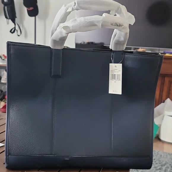 Michael Kors Dark Blue Tote - Picture 2 of 6